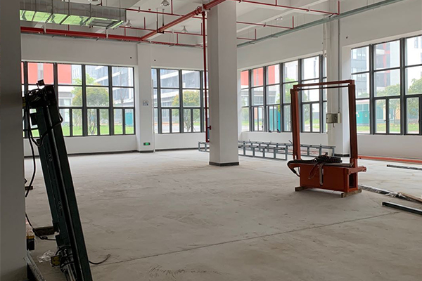 时博体育云亭烯新材料科技有限公司生产车间现状